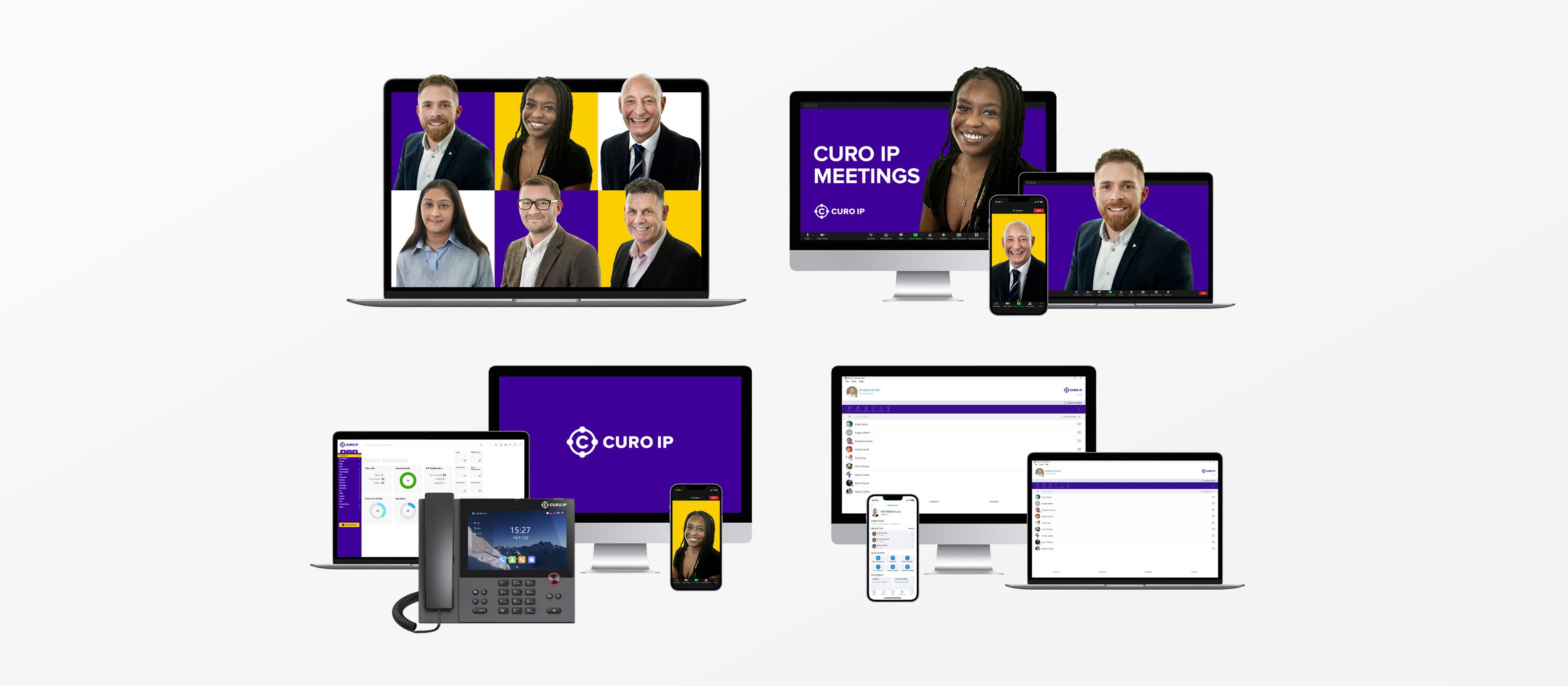 Design Assets for Curo IP by Sensation Creative