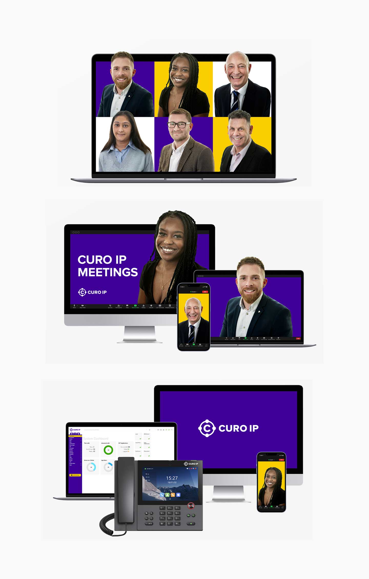 Design Assets for Curo IP by Sensation Creative
