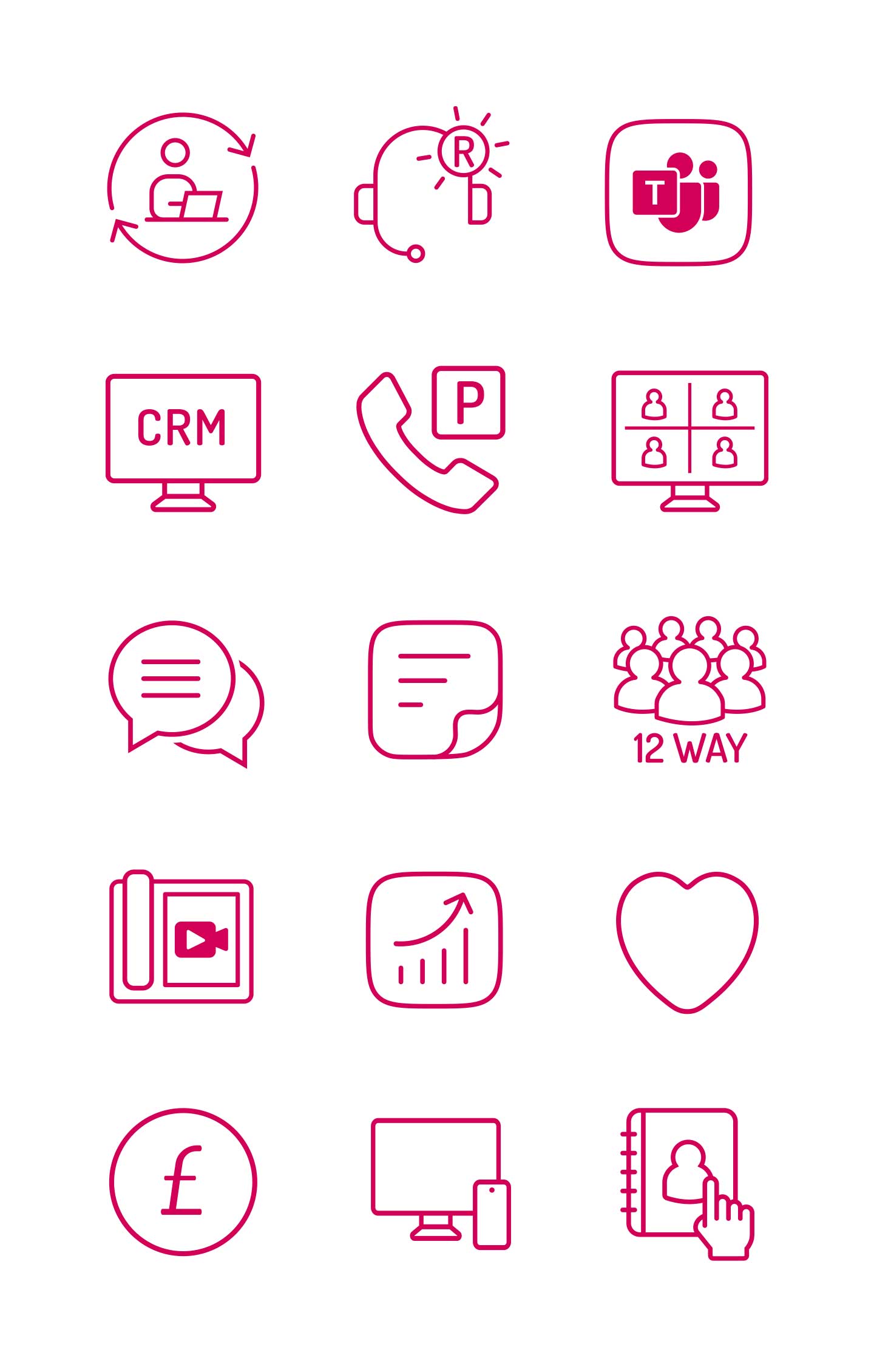 Curo IP Icons by Sensation Creative