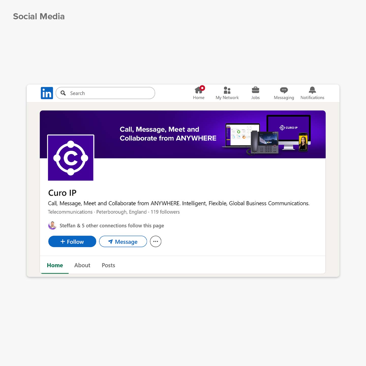 Curo IP Social Media graphics